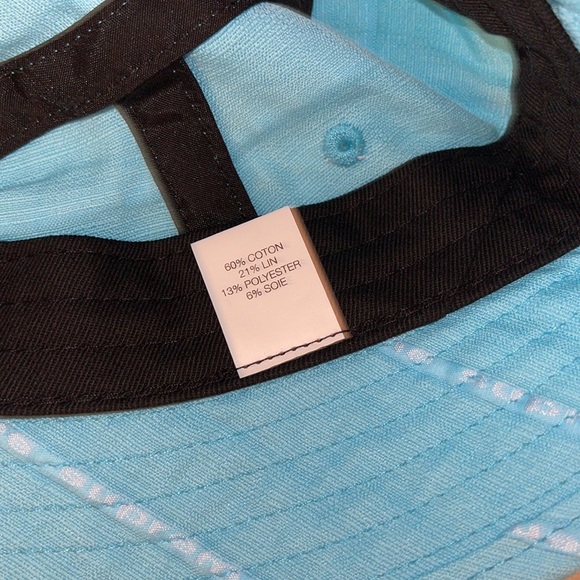 new supreme jacquard linen crusher hat cyan - Picture 8 of 8